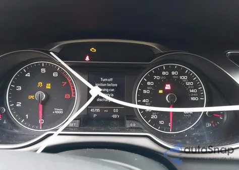 2014 Audi A4 Prestige z USA, uszkodzony, nr VIN WAUKFAFL0EN008069